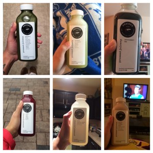 My 6 juices per day!